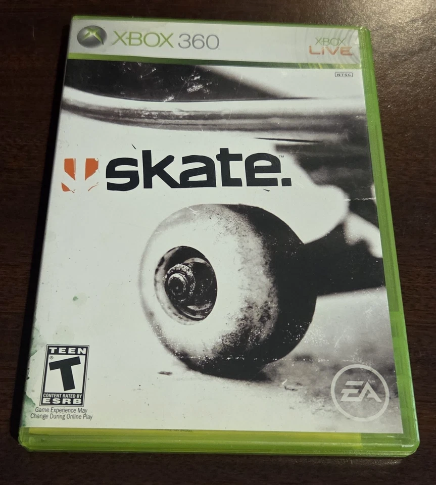 Skate | XBOX 360 | Microsoft 2009 | Case & Manual Only Authentic | No Game - Image 1 of 4