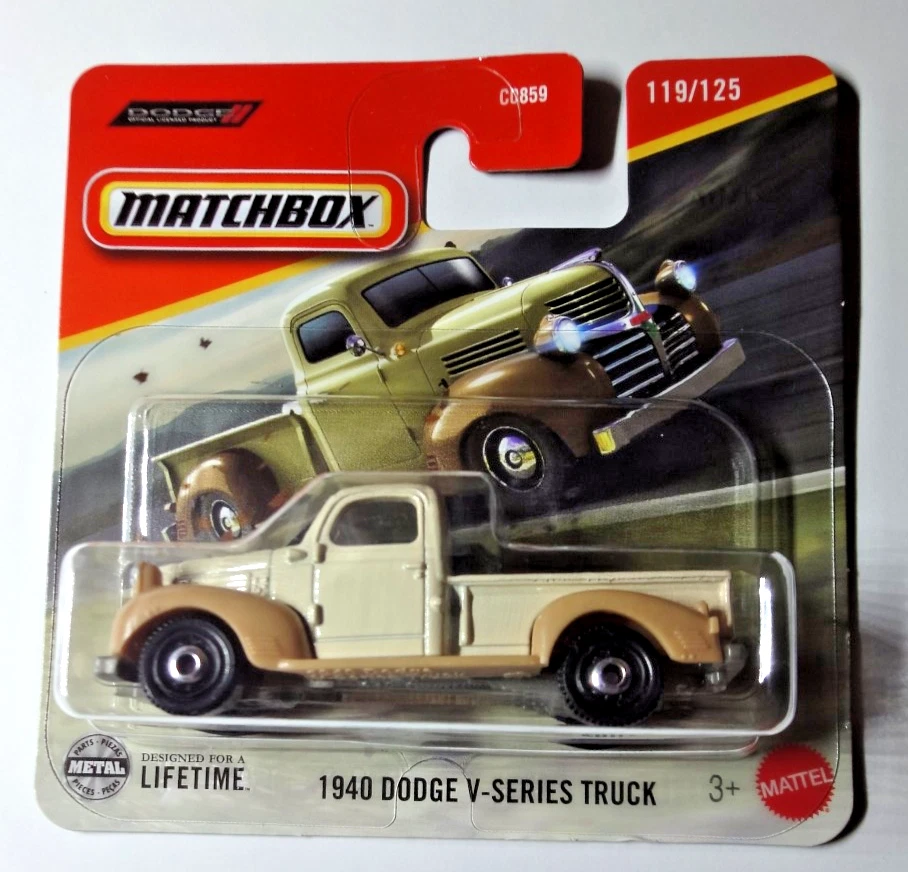 Matchbox - Camion Dodge V-Series Del 1940 - 119/125 - MBX Road Trip 2025 - JBR85 - Immagine 1 di 2