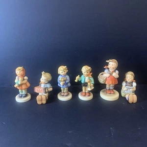 Vintage Goebel Hummel Figurines Lot Of 6 West Germany 3"-4" - Picture 1 of 10