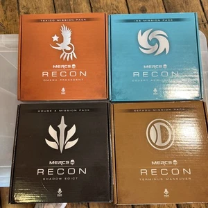 Megacon Juego de Mesa MERC - Packs de Expansión (x4) Nuevo y Precintado (inc minis) - Imagen 1 de 10