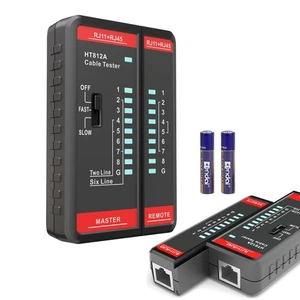 Network Cable Tester with RJ45 RJ11 Port, Ethernet Cable Tester, Ethernet Tes... - Picture 1 of 8