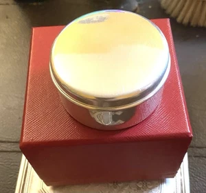 Vintage Cartier Sterling Silber Box. Pillendose Schmuckstück. - Bild 1 von 11