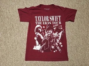 Camisa de Concierto Taylor Swift Band Paramore Nashville TN Eras Tour S 2023 Borgoña - Imagen 1 de 4