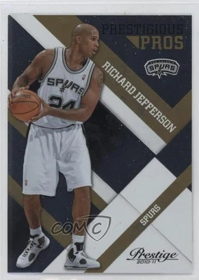 2010-11 Prestige Prestigious Pros Gold /99 Richard Jefferson #42 - Image 1 of 2
