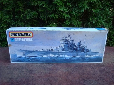 H.M.S. Duke of York Model Ship Kit- 1:700 scale by Matchbox PK-352 (1983) - Image 1 of 4
