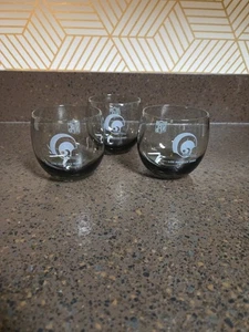 Vintage 70er Jahre Los Angeles Rams Rauchglas NFL Whisky Gläser, 3er Set - Bild 1 von 7