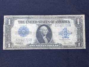 1923 $1 Horse Blanket Silver Certificate Large Note (Item A) - Picture 1 of 6