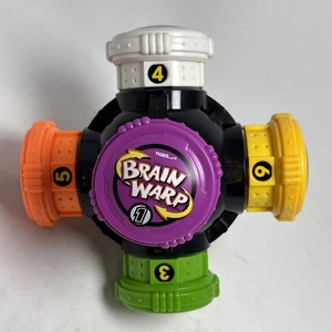 Vintage Tiger Brain Warp Handheld Electronic Game Black Tested Works 2002 - Picture 1 of 8