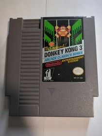 Donkey Kong 3  3 Screw Variant NES Nintendo