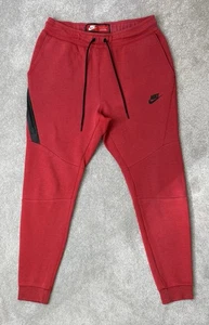 Nike Tech Fleece Joggers Old Season Red & Black, Men’s Size Small GreatCond RARE - Picture 1 of 15
