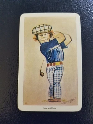 Tom Watson GOLF 1979 Our Heroes Flik-Cards World of Sport Venorlandus LTD - Image 1 of 2