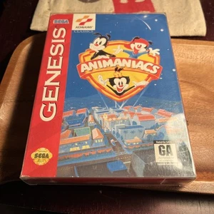 Animaniacs (Sega Genesis, 1994) - w/ case & manual - Picture 1 of 4