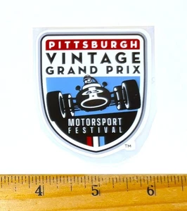 Lotus 2025 Pittsburgh Vintage Grand Prix Vinyl Full Color Event Sticker - Picture 1 of 1