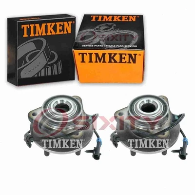 Conjunto de buje de cojinete de rueda delantera Timken de 2 piezas para GMC Jimmy Co 1998-2001 Foto 1 de 4