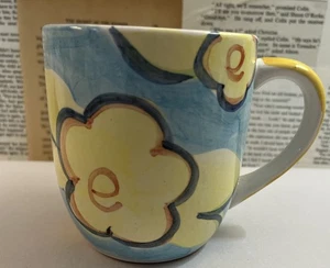 Artist’s Touch Spring Accent Blue And Yellow Floral Coffee Cup, Scottsdale AZ - Picture 1 of 8