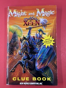 Might and Magic Darkside of XEEN Clue Book PC Game 1993 First Ed New World - Picture 1 of 13