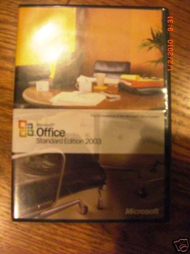 Microsoft Office Standard 2003, Full Retail, SKU 021-06145, Word, Excel, Outlook - Image 1 of 1