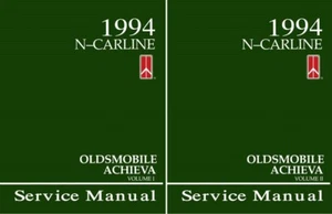 1994 Oldsmobile Achieva Shop Service Repair Manual - Picture 1 of 1