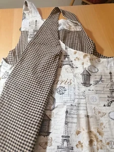 Kochschürze, Baumwolle, doppelseitig, gekreuzt im Rücken - Bild 1 von 4