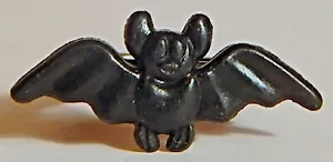 ANILLO CHICLE MURCIÉLAGO NEGRO VINTAGE DETALLE HALLOWEEN CHINA AJUSTABLE - Imagen 1 de 3