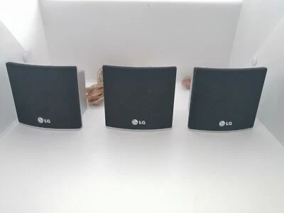 3 LG home theater cinema satellite Speakers LHS-36SES 4(Ω) 90w with cable - image 1 of 4