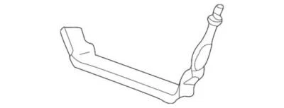 Correa de tanque de combustible genuina Ford 1998-1999 E-350 Econoline Club Wagon F7UZ-9054-CA Foto 1 de 2