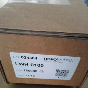 One Novotechnik Linear Transducer LWH-0100 LWH0100 New In Box Fast Shipping - Picture 1 of 5