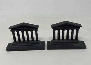 Bradley & Hubbard Paar Buchstützen griechische Tempelsäulen Athen - Bild 1 von 10
