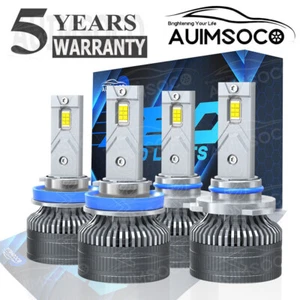 For 2016-2018 Chevy Camaro LS Convertible LED Lamp High Low Beam Bulbs Kit - Picture 1 of 15