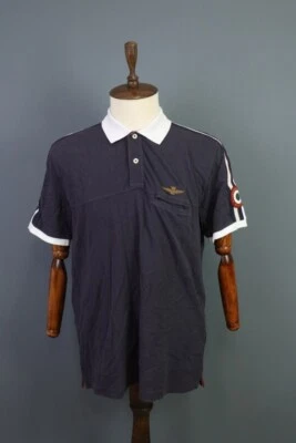 Polo Aeronautica Militare Gris Manga Corta Talla XXL Foto 1 de 4