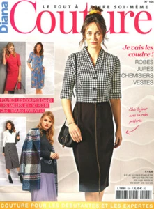 DIANA COUTURE N°104 - JE VAIS LES COUDRE ! : ROBES, JUPES, CHEMISIERS, VESTES... - Foto 1 di 1