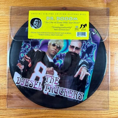 Dr. Dooom Kool Keith You Live AT Home With Your Mom 12" Vinyl Picture Disc Rap - Image 1 of 2