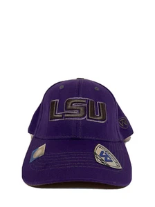 Vintage LSU Tigers Top Of The World Fitted Hat One Size NCAA - Picture 1 of 8