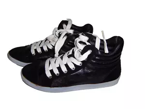 Wanted Black Chrystie Sneakers Women's Shoes Athletic Shoes Hi Top Size 6 - Picture 1 of 7