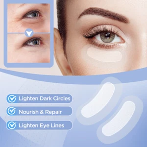 Cerotto occhi micro ago acido ialuronico antietà rimozione rughe linea fine maschera - Foto 1 di 13