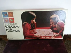 Vintage 1975 Scrabble Crossword Game for Juniors - Picture 1 of 10