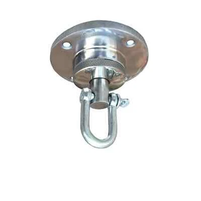 BUKA FIGHTING GEAR BUKA Silver Pro Bearing Steel Swivel Speed Ball Boxing MMA Punching Bag Kit