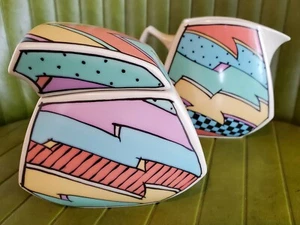ROSENTHAL Studio Line Dorothy Hafner FLASH pattern Cream and Sugar Set Germany - Picture 1 of 8