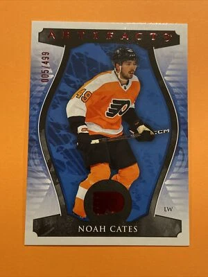 2023-24 Upper Deck Artifacts Ruby 5/499 Noah Cates #74 Flyers - Image 1 of 3