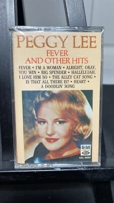 Peggy Lee Fever and Other Hits Audio  Cassette Tape 1984 New Sealed - Image 1 of 4