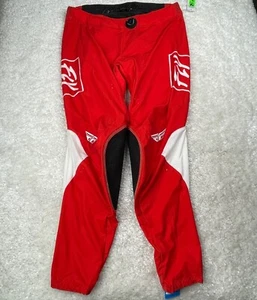 Fly Racing Pant Men 36 Red Lite Hydrogen Dirtbike Riding Gear MX Motocross BOA - Picture 1 of 7
