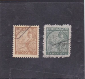 MACAU STAMPS AF # 317 , AF # 318       (1942) - Picture 1 of 1