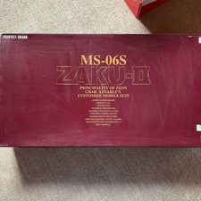 Bandai Gundam Zaku II MS-06S PG 1/60 Char Aznarble Exclusive Model Kit MINT