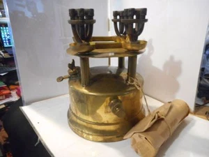 Petroleumdampfkocher Ultimus 4 Düsen 1907 petrol vapor stove lamp. WW1 - Bild 1 von 11