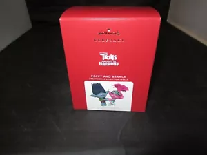 2021 Hallmark Poppy and Branch Dreamworks Animation Trolls - Picture 1 of 4