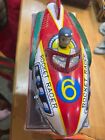 metal spaceship toy -Rocket Racer-plus the box friction motor works well