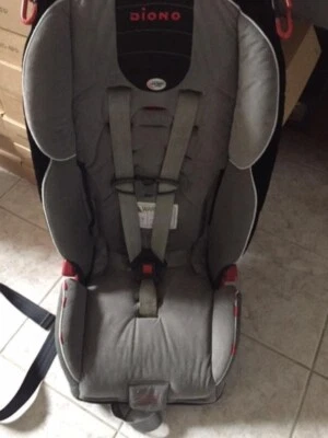 Diono Side impact booties Replacement Car Seat Cover - Black/Gray Cover only - Image 1 of 4