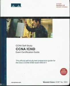 CCNA Self-Study CCNA ICND Exam Certification Guide W/ Sealed Disc - Imagen 1 de 2