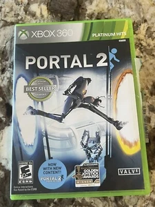 Portal 2 Microsoft Xbox 360 Game CIB Complete with Manual Tested - Picture 1 of 3