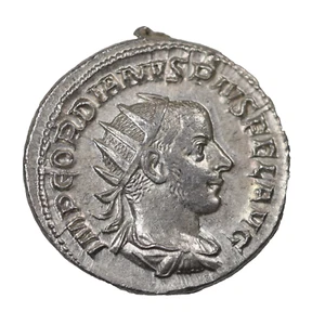 Gordian III AR Silver Double Denarius Rome Ancient Roman Coin 238-244 AD RIC.89 - Picture 1 of 2
